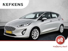 Ford Fiesta - Titanium 100pk Autuomaat | 1ste eigenaar | Trekhaak | Winterpack | Parkeersensoren | Apple