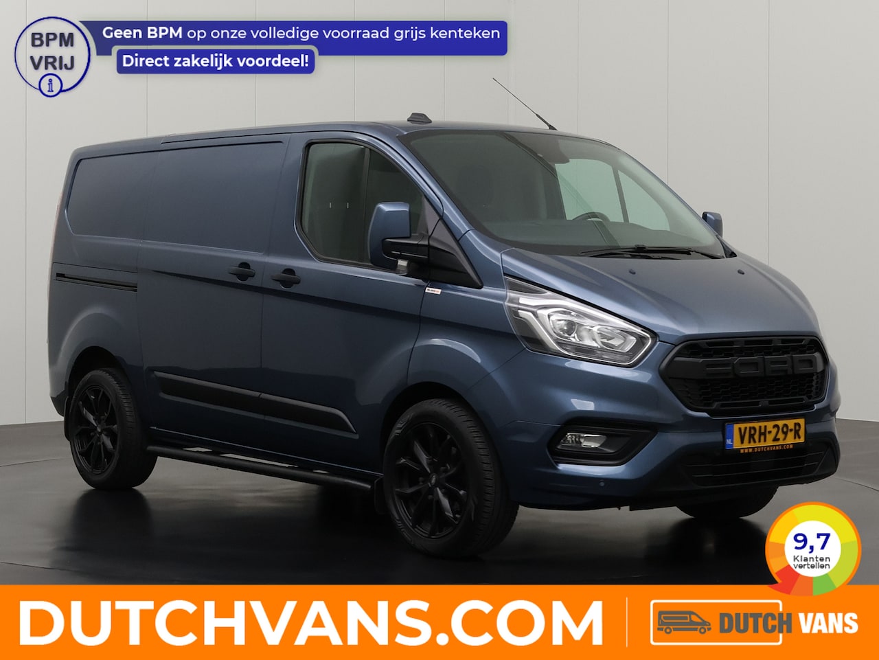 Ford Transit Custom - 2.0TDCI 130PK Raptor Sport | Airco | Cruise | Trekhaak | 3-Persoons | Camera - AutoWereld.nl