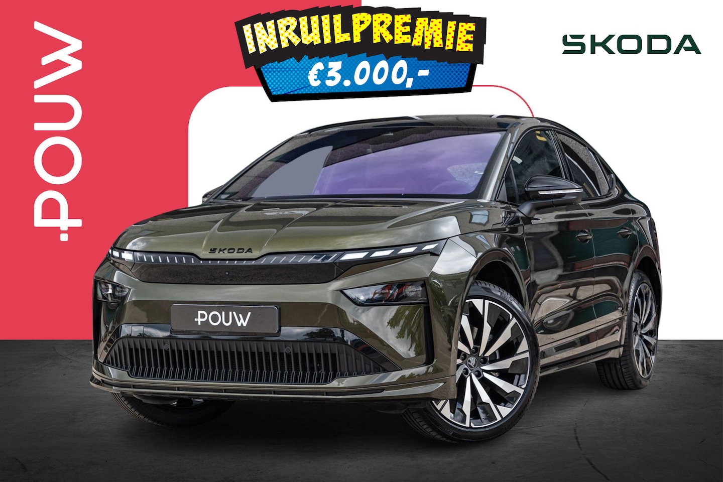 Skoda Enyaq Coupé iV - 60 204pk Sportline | Business Upgrade Plus | Trekhaak Wegklapbaar - AutoWereld.nl
