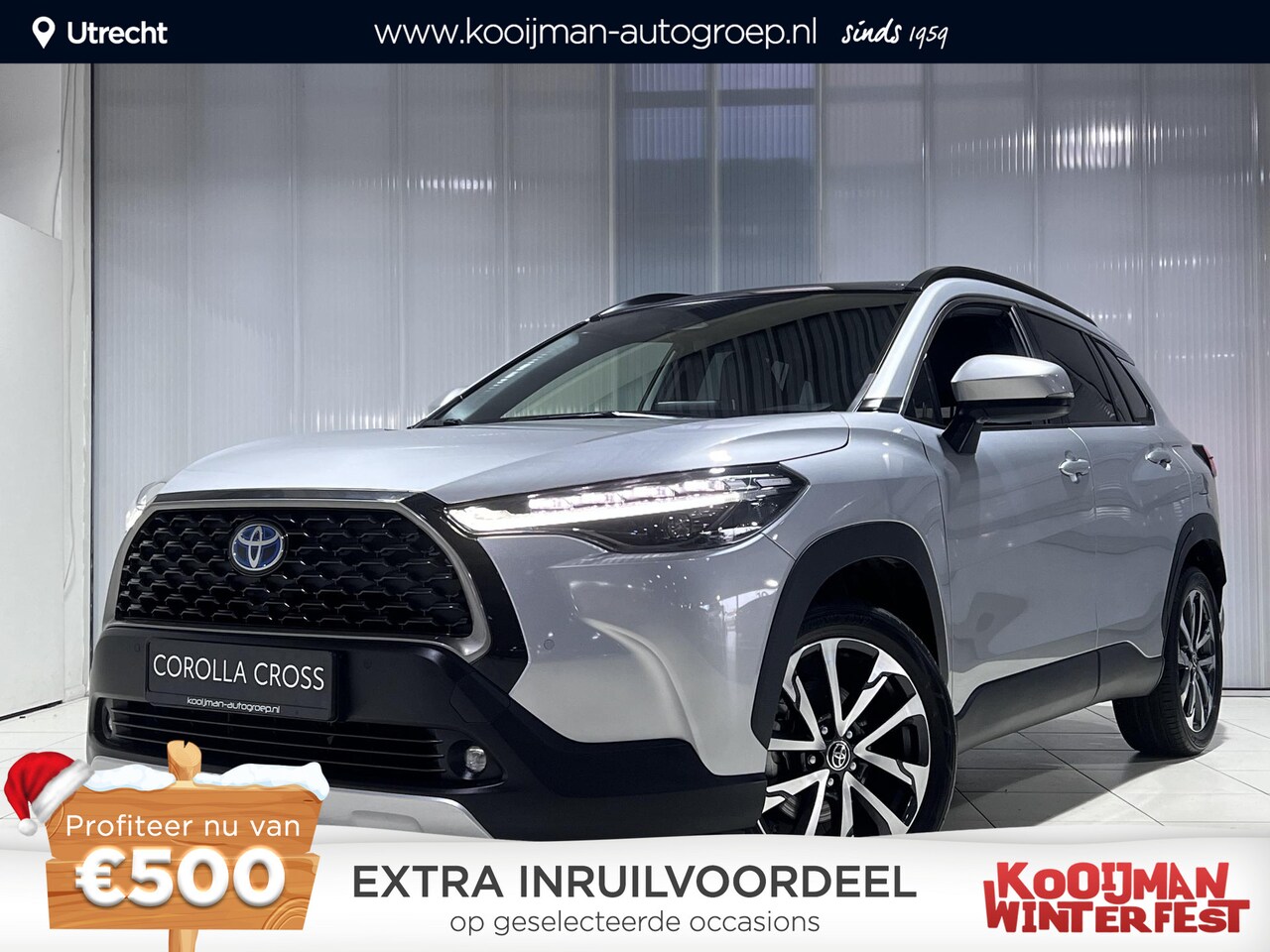 Toyota Corolla Cross - Hybrid 140 Executive Edition Panoramadak, Dodehoekdetectie, Parkeersensoren voor + achter, - AutoWereld.nl