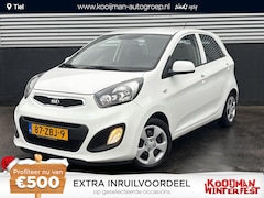 Kia Picanto - 1.0 CVVT Comfort Pack UNIEKE KM-stand Airco, Nieuw geleverd en dealeronderhouden, 1e eign.