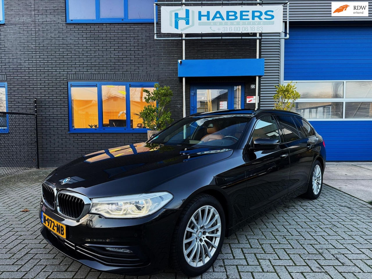 BMW 5-serie Touring - 530i High Executive 252PK|Prof Navi|PANO|Led|AUT|Adaptive Cruise|Leder|HUD|BOTS|Lane Assis - AutoWereld.nl
