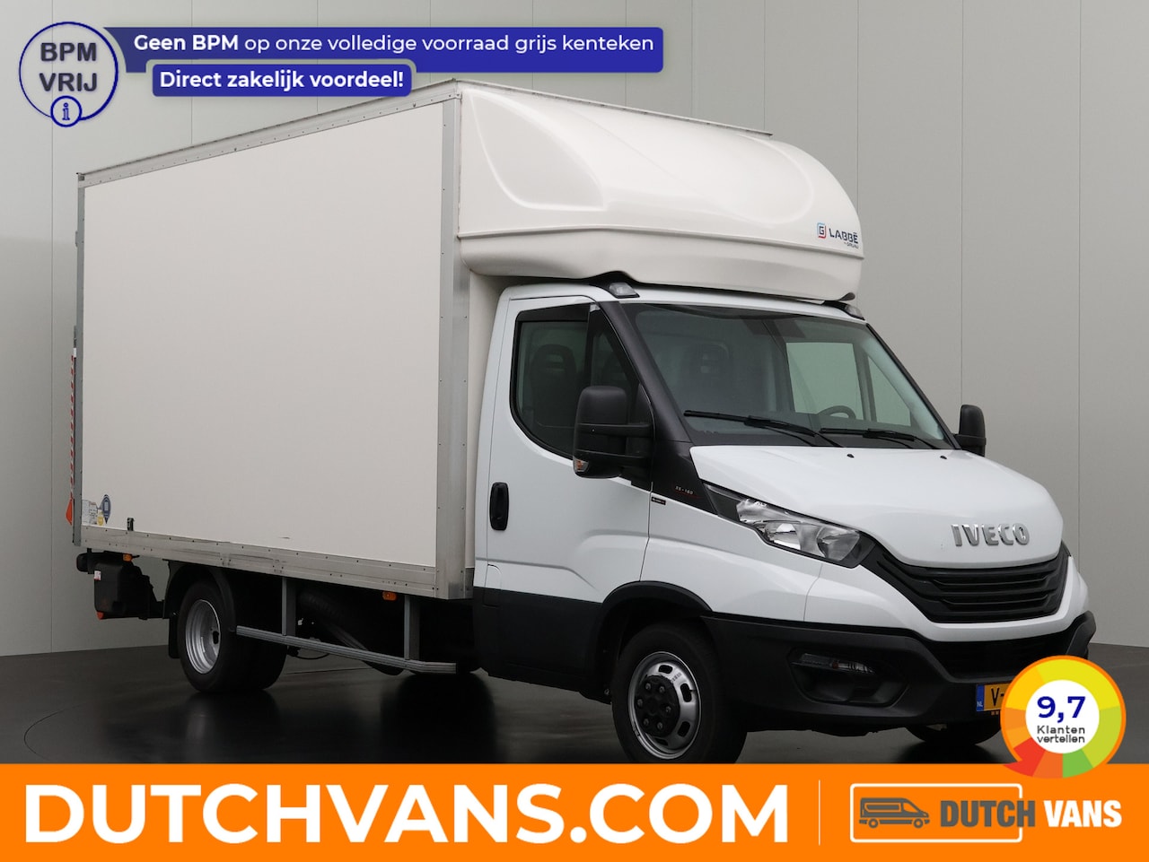 Iveco Daily - 35C16 Bakwagen+Laadklep | Airco | Cruise | 3-Persoons - AutoWereld.nl