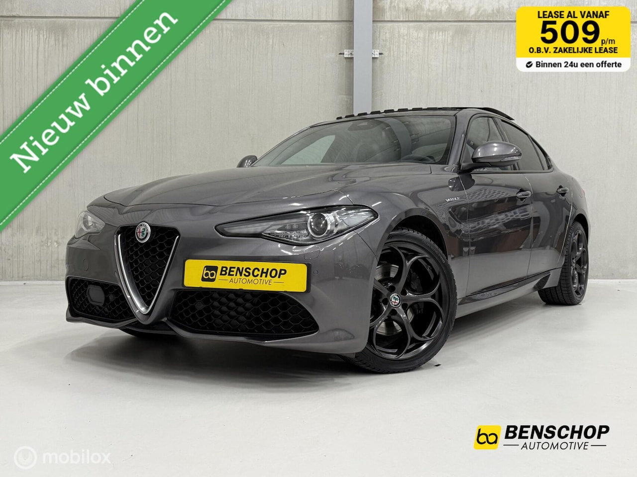 Alfa Romeo Giulia - 2.0 T AWD Veloce Panodak 19 inch Carplay Navi Camera Memory Leer - AutoWereld.nl