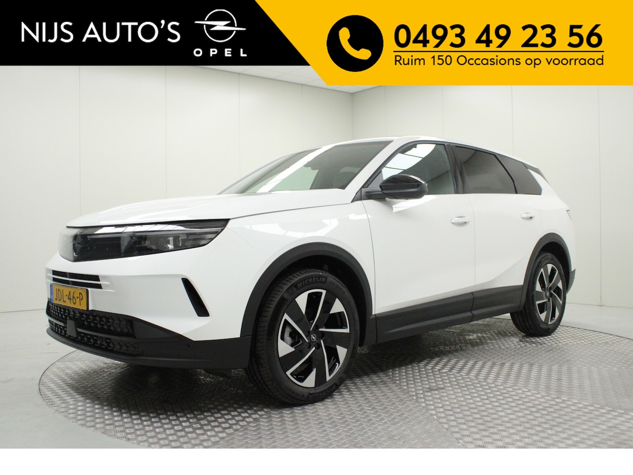 Opel Grandland - 1.2 Turbo Hybrid Business Edition | cruise adaptief | climate | navi | carplay | pdc v/a+c - AutoWereld.nl