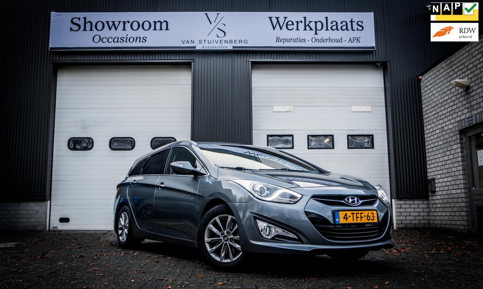 Hyundai i40 Wagon - 1.6 GDI Blue Business Edition LED NAVI TREKHAAK LUXE - AutoWereld.nl