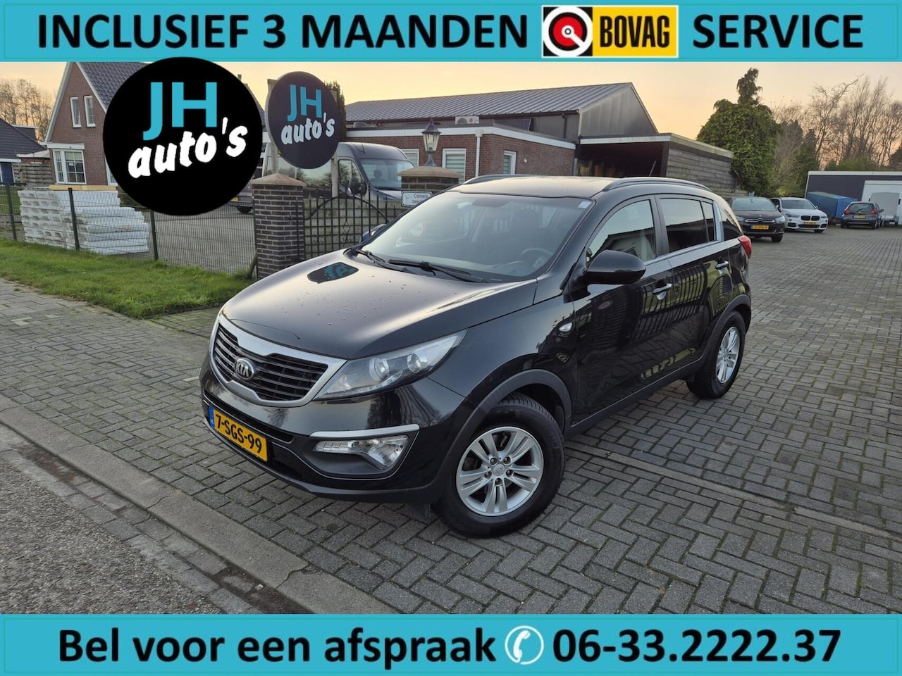 Kia Sportage - 1.6 GDI Vibe TREKH|CAM|NAV|LED|DEALER-OH|1E-EIG - AutoWereld.nl