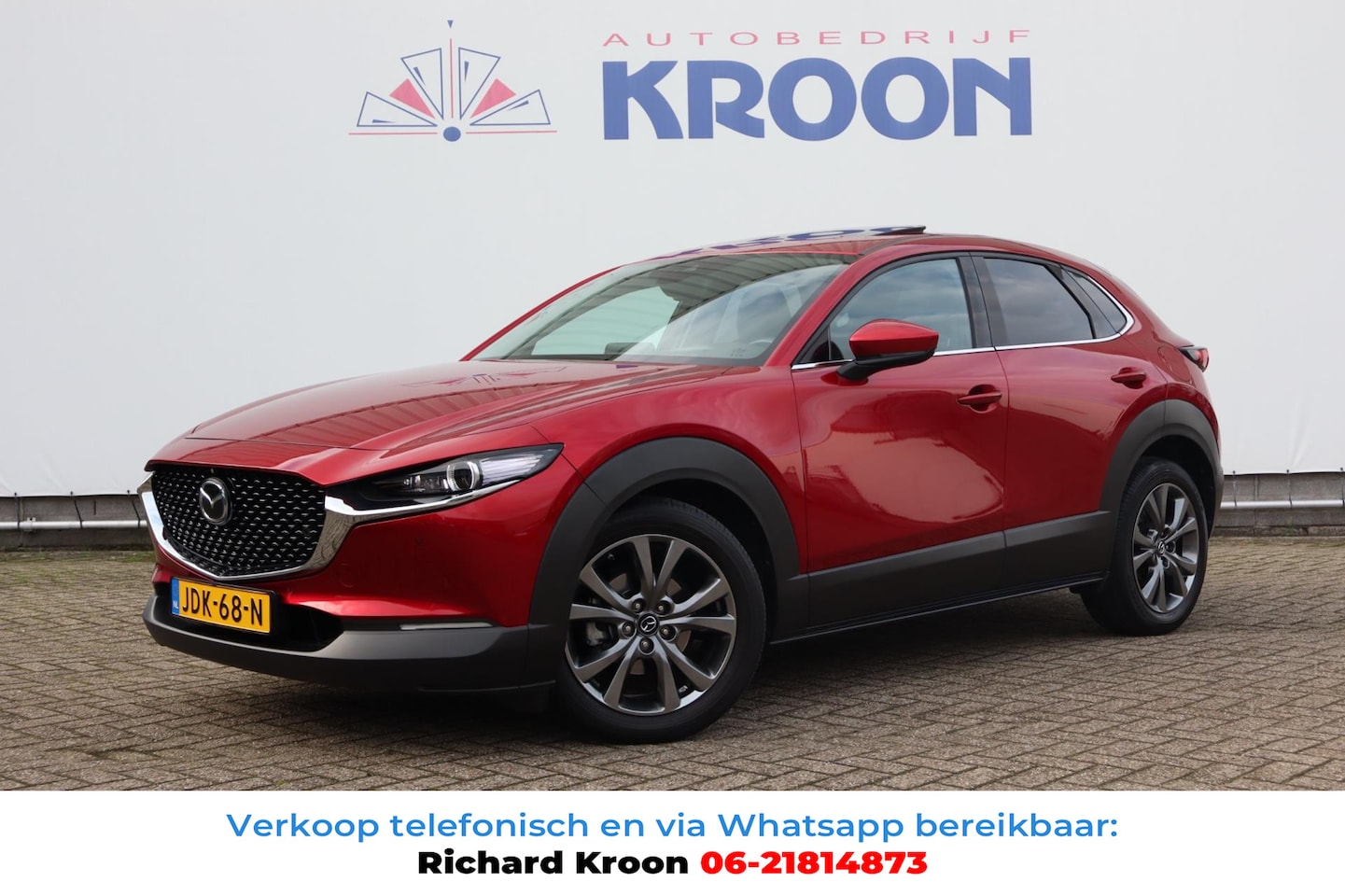 Mazda CX-30 - 180 PK 2.0 e-SkyActiv-X M Hybrid Luxury I Bose I Automaat I Leer I Kanteldak I - AutoWereld.nl