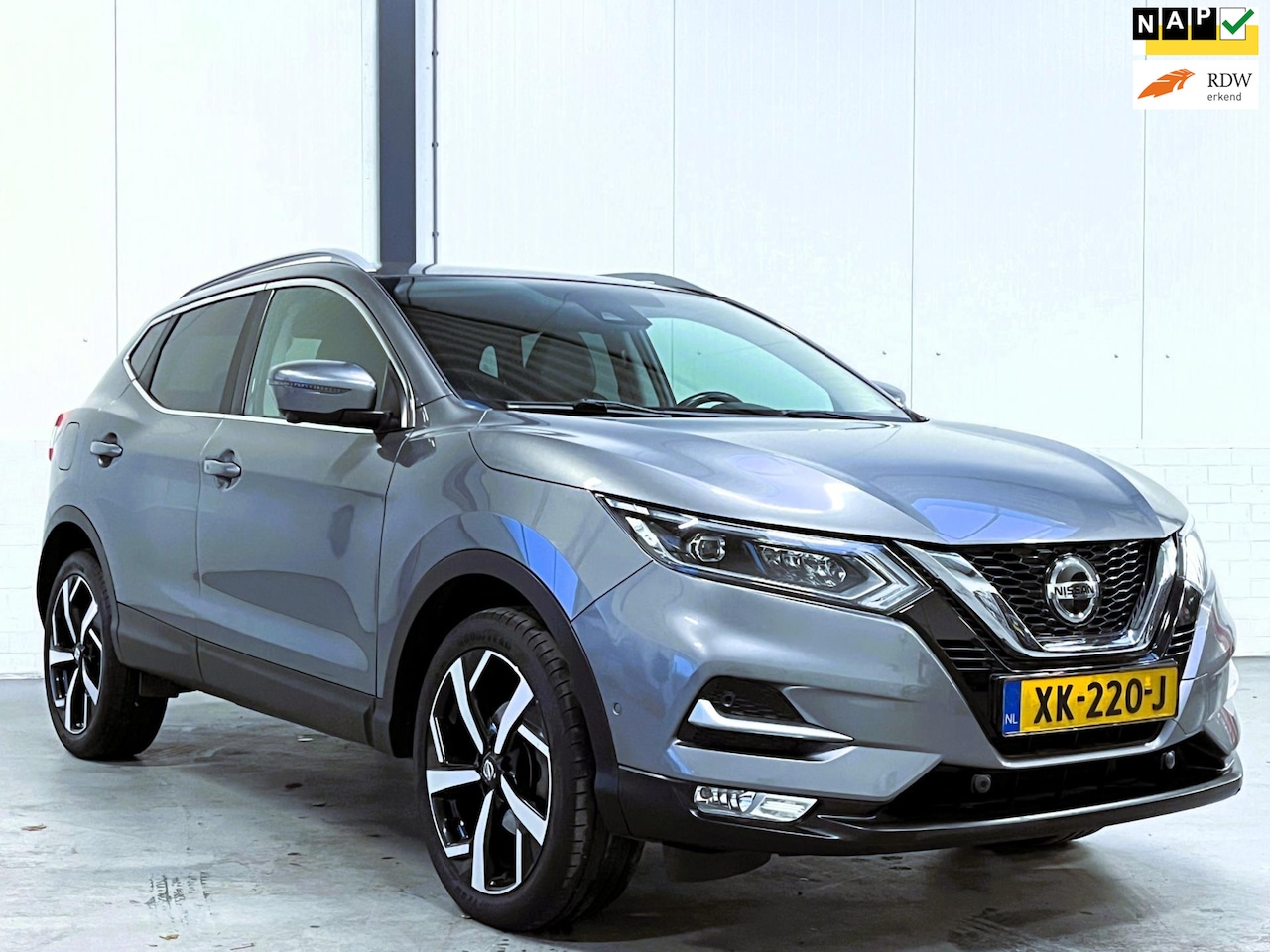 Nissan Qashqai - 1.2 Tekna + Pano|Camera - AutoWereld.nl