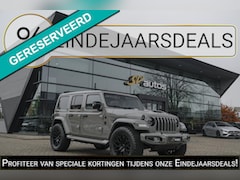 Jeep Wrangler - BRUTE Richmond 380pk 4xe Hybrid Diamond leder Navigatie NLauto Stuur+stoelverwarming Clima