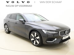 Volvo V60 - T6 350pk AWD Essential Edition Bright / Voorraadkorting €8000, - / Blond leder / ACC / PDC