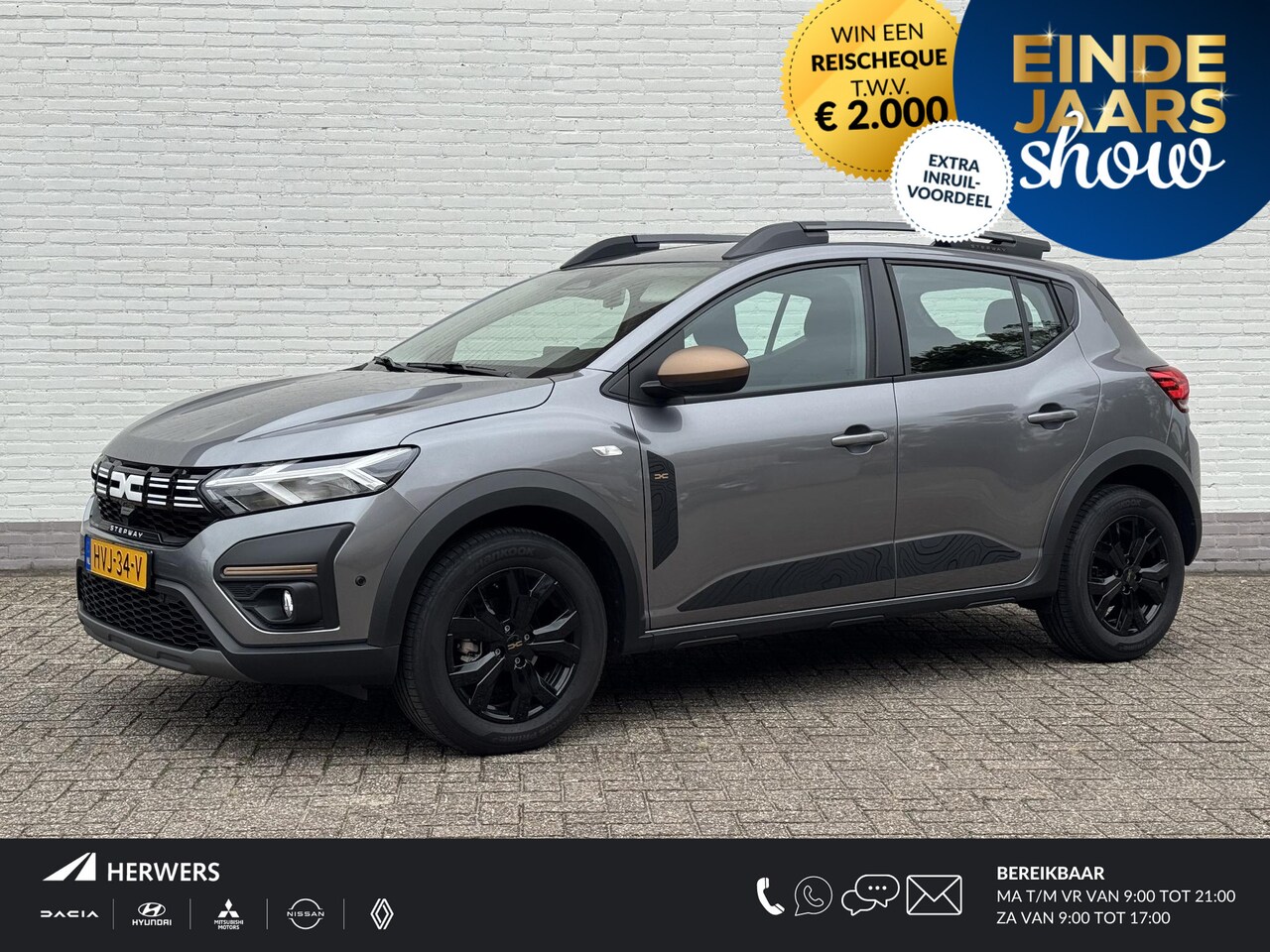 Dacia Sandero Stepway - 1.0 TCe 110 Extreme / Demo / Camera / Navi / Cruise / Clima / Parkeersensoren / Dodehoek D - AutoWereld.nl