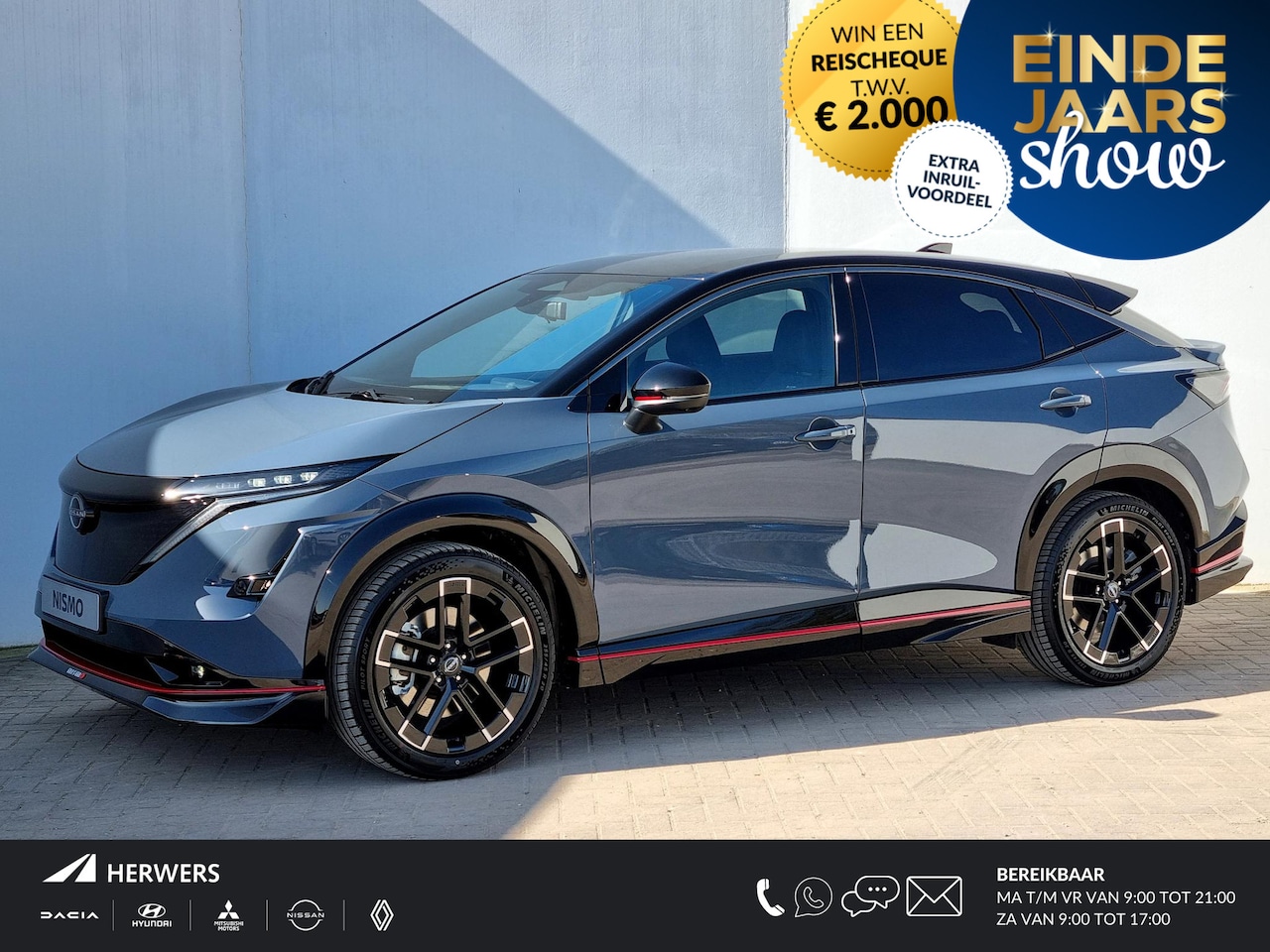 Nissan Ariya - e-4ORCE Nismo 91 kWh 435PK / € 7.500,- Prijsverlaging / In bestelling - AutoWereld.nl