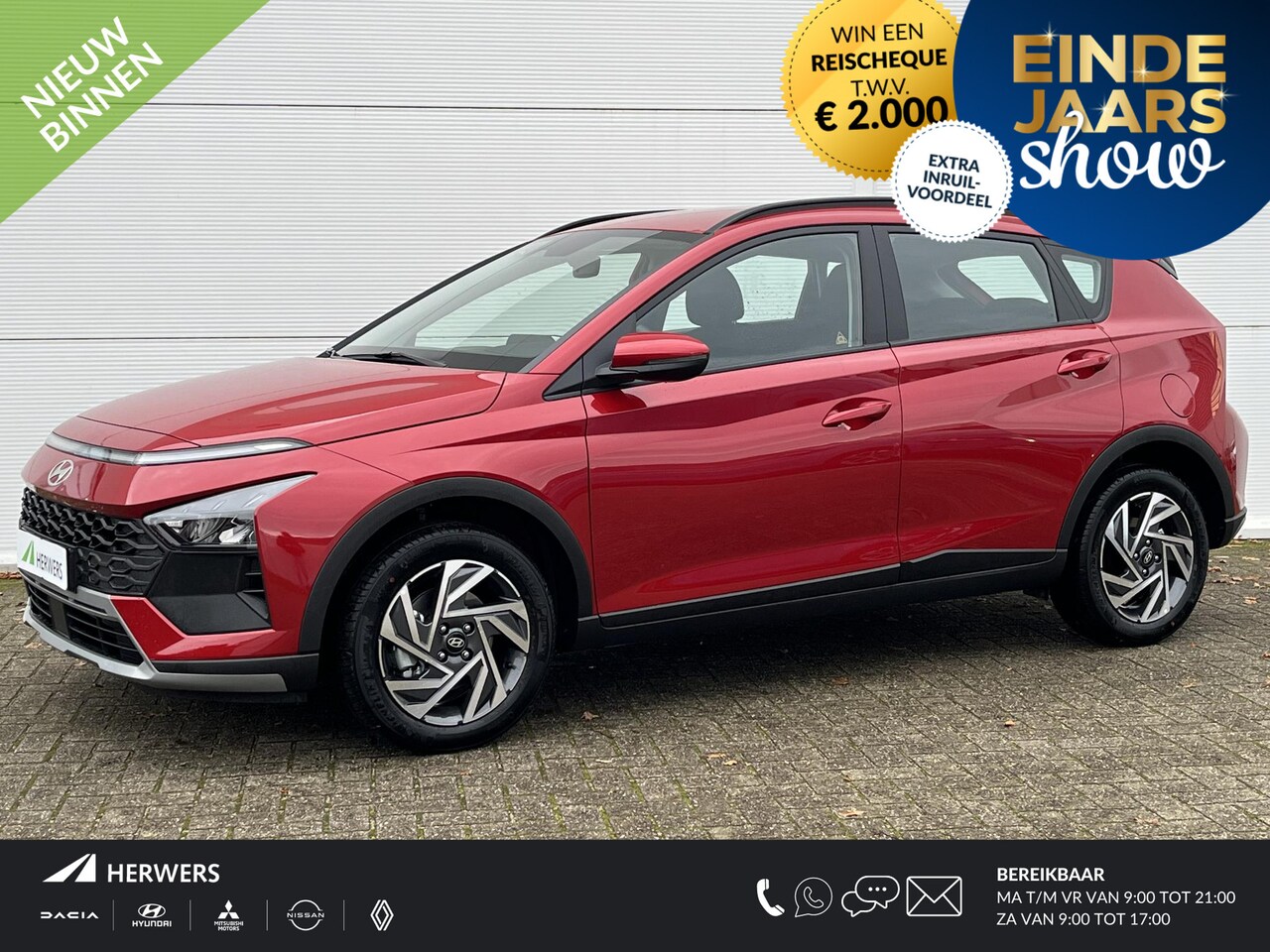 Hyundai Bayon - 1.0 T-GDI Comfort / 1000 Voordeel / Navigatie / Achteruitrijcamera / Airco / Cruise Contro - AutoWereld.nl