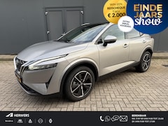 Nissan Qashqai - 1.3 MHEV Xtronic Tekna / Trekhaak ( 1.800 KG ) / All season banden / Panoramadak / Elektri