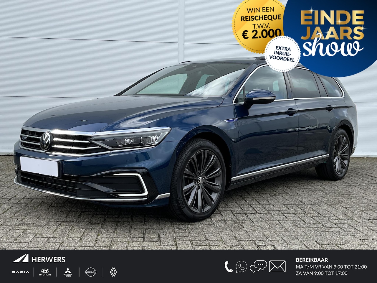 Volkswagen Passat Variant - 1.4 TSI PHEV GTE Business Vol Leder / Pano Dak / Matrix LED / - AutoWereld.nl