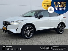 Nissan Qashqai - 1.3 MHEV Tekna / Trekhaak ( 1400 kg) / cruise control adaptief / airco (automatisch) / App