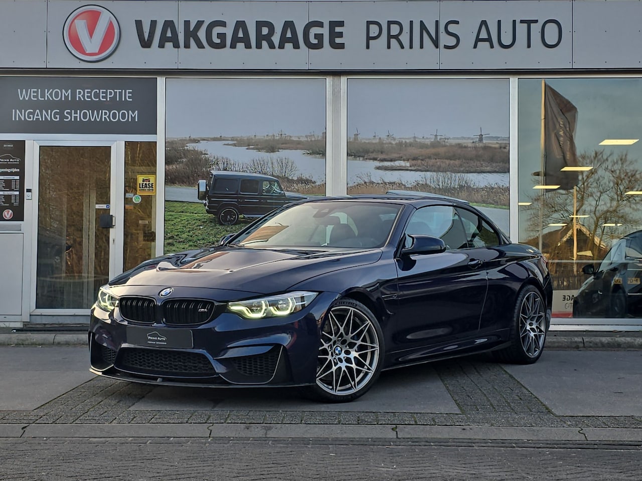 BMW 4-serie Cabrio - M4 Competition |TANSANITE BLUE|M-PERF. UITLAAT|DEALER ONDERH.| 3935 - AutoWereld.nl