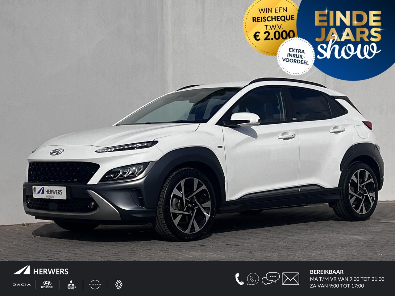 Hyundai Kona - 1.0 T-GDI Premium / Dealer onderhouden / 1.200 kg Trekgewicht / Navigatie Bluelink / HUD / - AutoWereld.nl