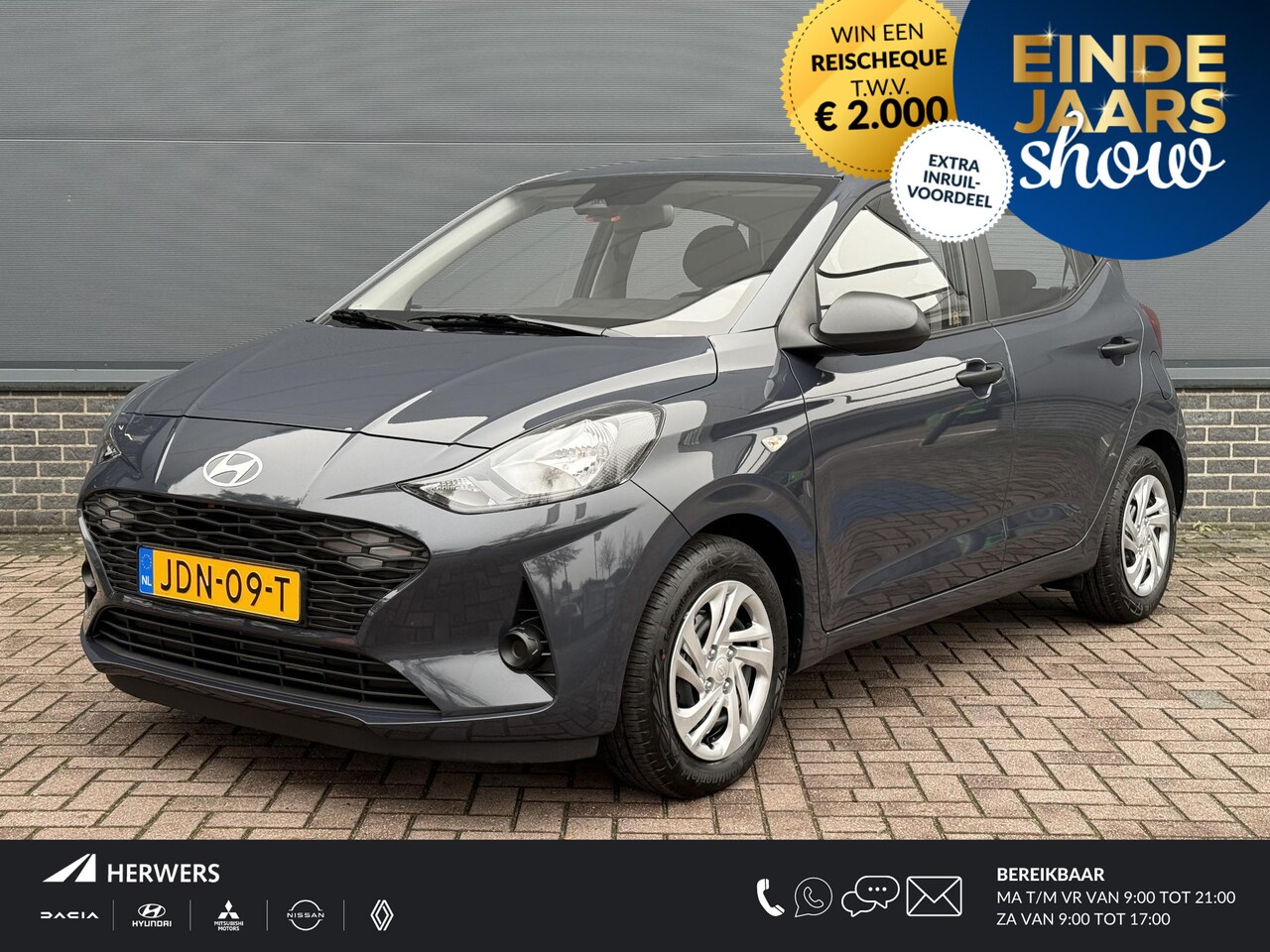 Hyundai i10 - 1.0 Comfort / Navigatie / Airco / Achteruitrijcamera / Parkeersensoren Achter / Apple Carp - AutoWereld.nl