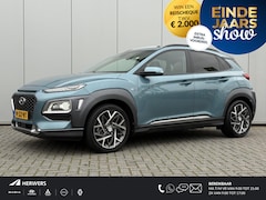 Hyundai Kona - 1.6 GDI HEV Premium / 1e Eigenaar / Trekhaak 1300 KG / Zwart Leder / KRELL Audio / Achteru