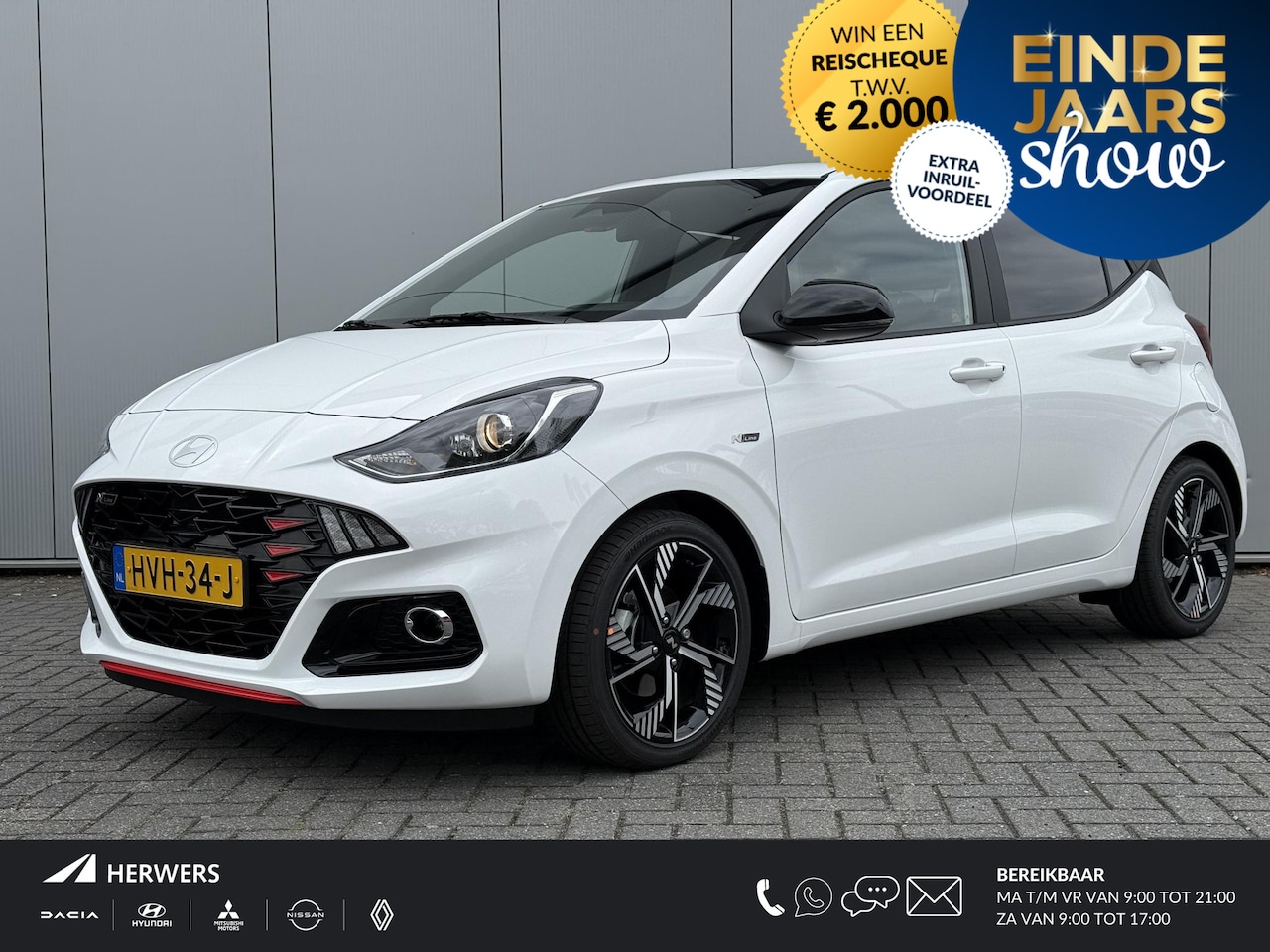 Hyundai i10 - 1.0 T-GDI N Line 5-zits / 90 PK / Navigatie / Achteruitrijcamera / Climate & Cruise Contro - AutoWereld.nl