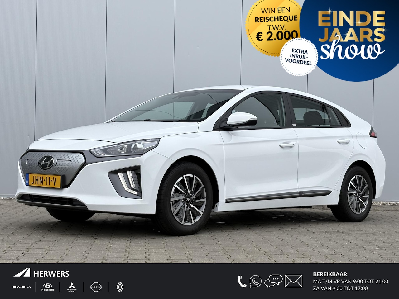 Hyundai IONIQ - Comfort EV 38 kWh / Fabrieksgarantie tot 1/2027 / Stoel-Stuurverwarming / Apple Carplay/An - AutoWereld.nl