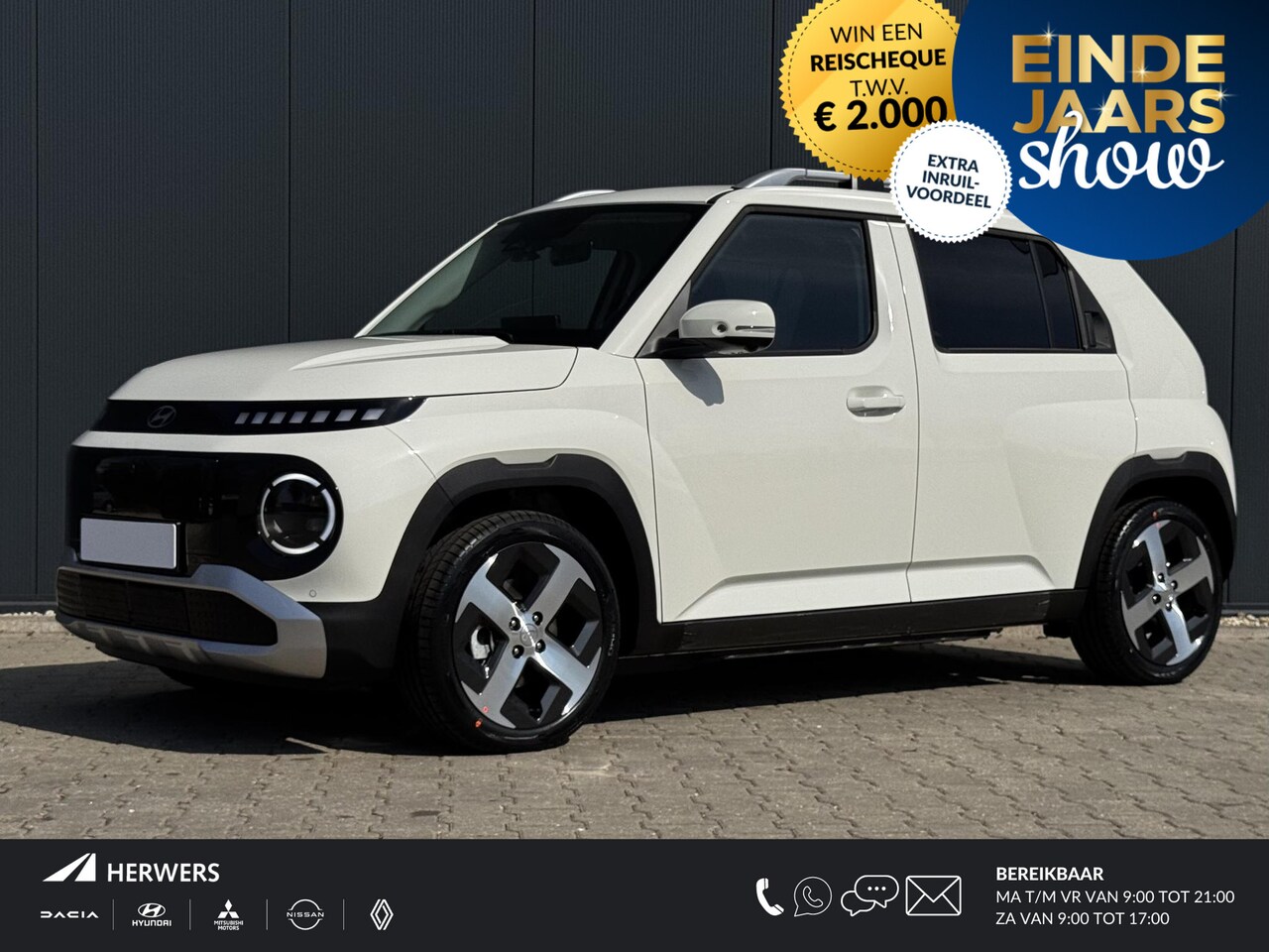 Hyundai Inster - Evolve 49 kWh / €2000,- Voordeel Op Nieuwprijs / Rijklaarprijs / Direct Leverbaar / Winter - AutoWereld.nl