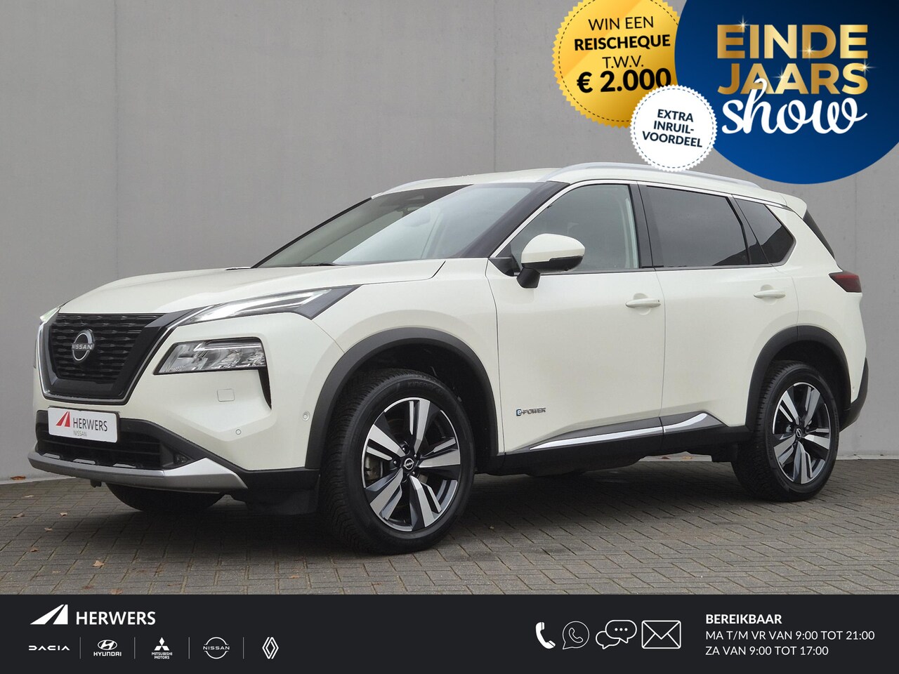Nissan X-Trail - 1.5 e-4orce Tekna 4WD Automaat / 1800kg Trekgewicht / HUD / Allseason banden / Elektrische - AutoWereld.nl