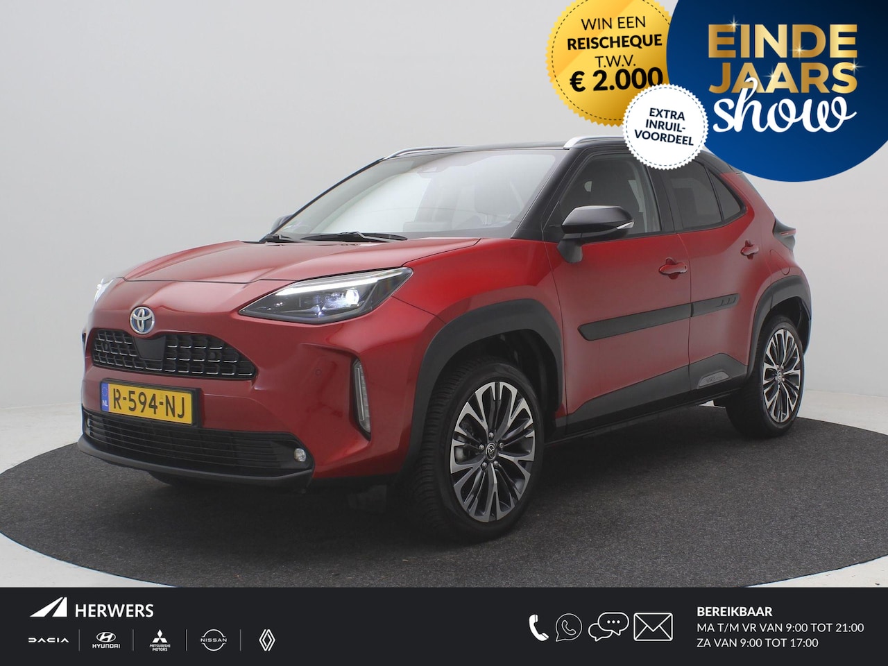 Toyota Yaris Cross - 1.5 Hybrid Executive / Trekhaak Afneembaar / 100% onderhouden / NL Auto / HUD / Stoelverwa - AutoWereld.nl