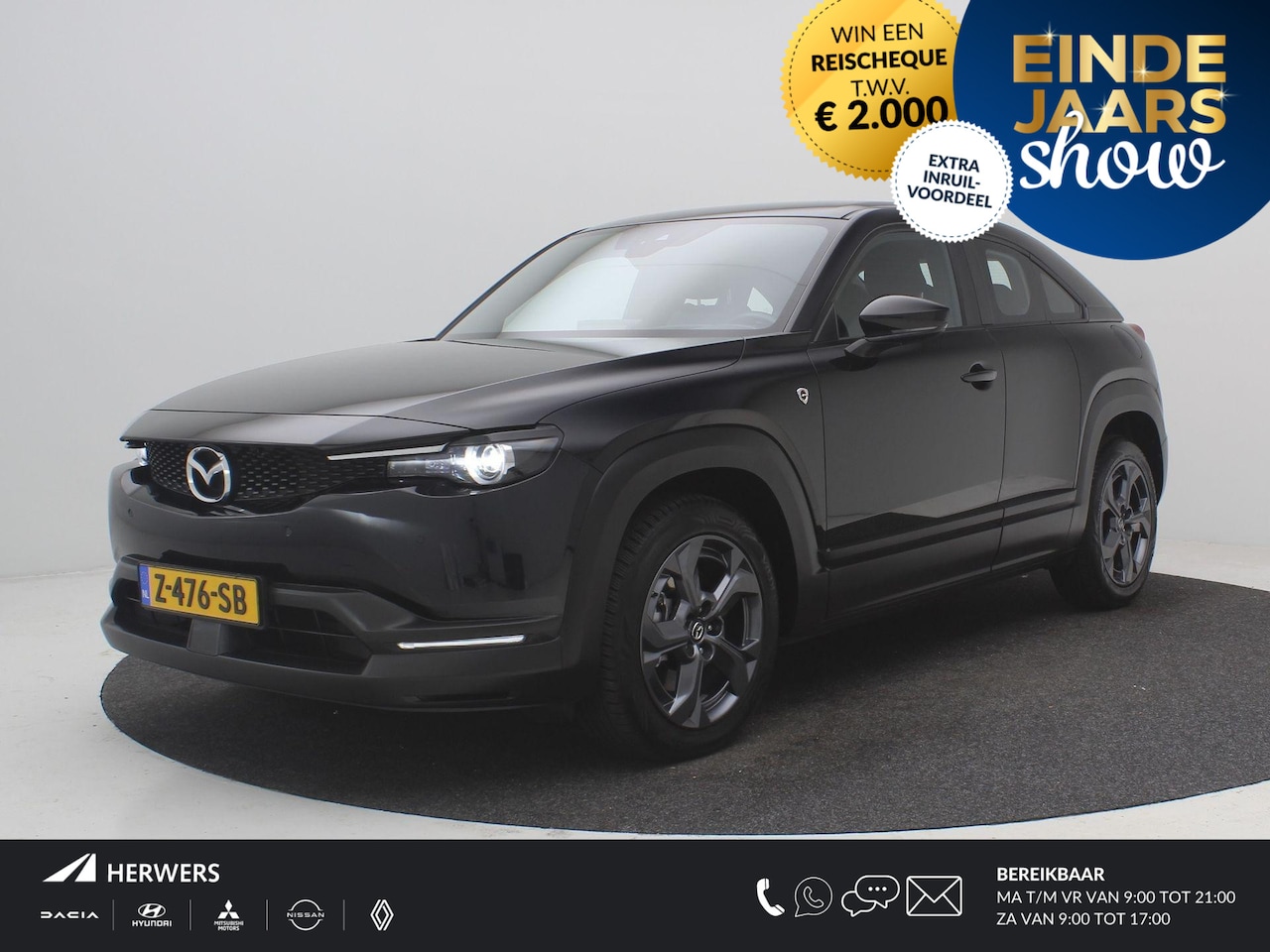 Mazda MX-30 - e-SkyActiv R-EV 170 Exclusive-line AUTOMAAT / Plug-in-Hybride / 1ste Eigenaar / Historie a - AutoWereld.nl