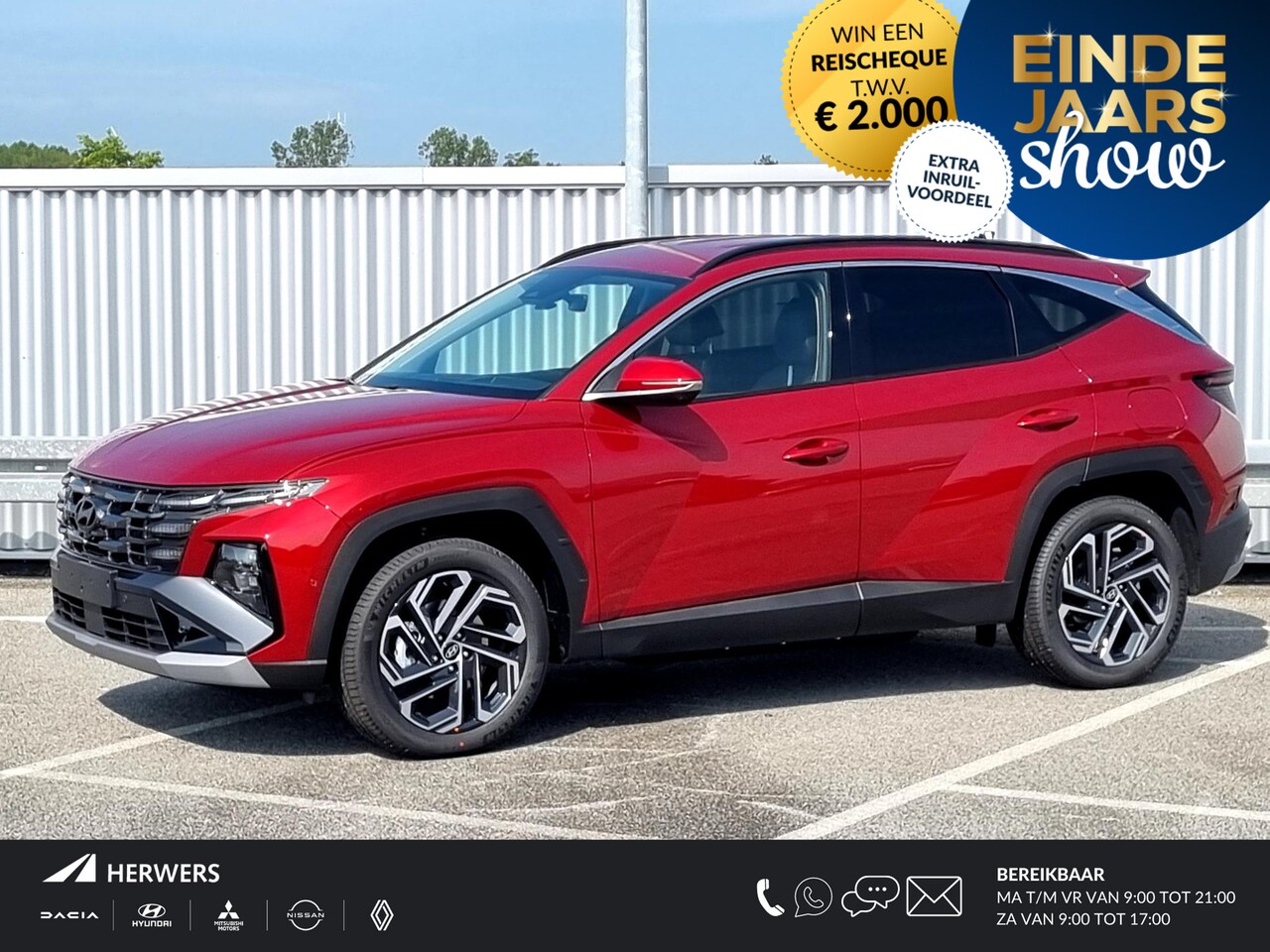 Hyundai Tucson - 1.6 T-GDI PHEV Premium / €4000,- inruilvoordeel / Apple & Android carplay /  Stoel- & Stuu - AutoWereld.nl