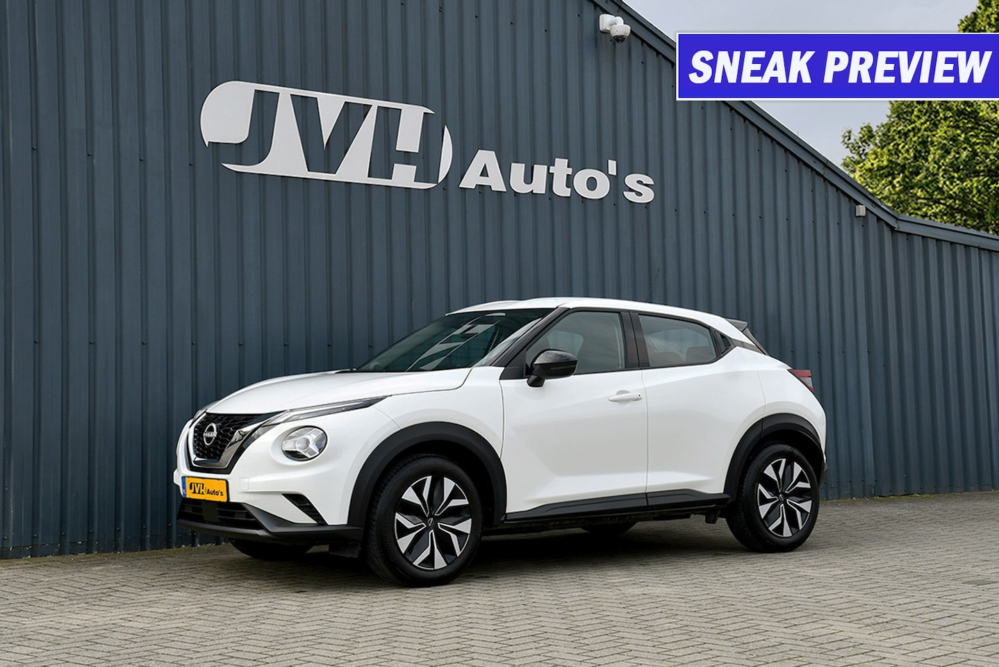 Nissan Juke - 1.0 DiG-T AUT Acenta 11-2023 | AppleCarPlay | F1 | Cam | 17" - AutoWereld.nl