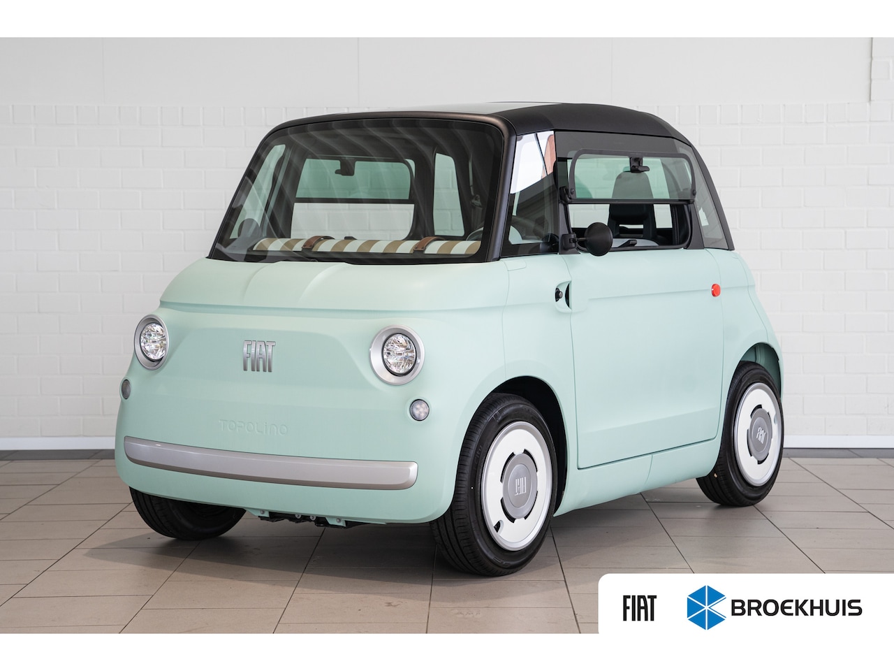 Fiat Topolino - Brommobiel | Panoramadak | Uit Voorraad Leverbaar | Vanaf 16 Jaar ! | - AutoWereld.nl