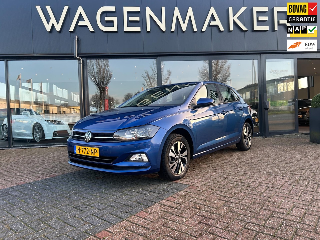 Volkswagen Polo - 1.0 TSI Comfortline Airco|ACC|NAVI|Carplay - AutoWereld.nl