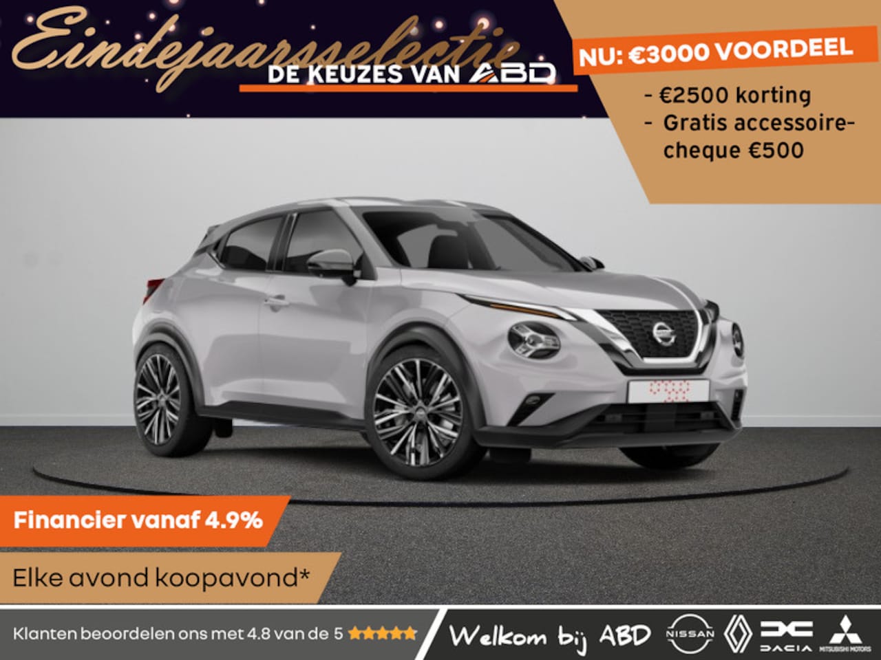 Nissan Juke - N-Design + Light Cold Pack 1.6L HYBRID 143 | 17" Lichtmetalen velgen | 19" lichtmetalen ve - AutoWereld.nl