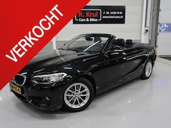 BMW 2-serie Cabrio - 218i Centennial Leer Airco Navigatie 1e Eigenaar Sportvelgen Cruise control Stoelverwarmin