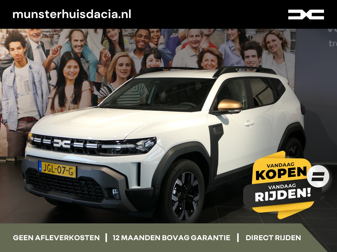 Dacia Duster - 1.0 TCe 100 ECO-G Journey - Occasion Lease vanaf €544 p/m - *NIEUW* - Dodehoek - sensor v+ - AutoWereld.nl
