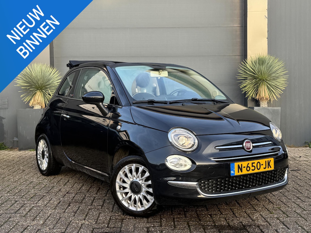 Fiat 500 - 1.2 Cabrio/Airco - AutoWereld.nl