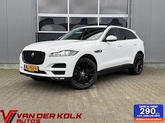 Jaguar F-Pace - 2.0 Portfolio AWD | Nieuwe Ketting | Panorama | Navigatie | Leder | Xenon | Camera | Trekh