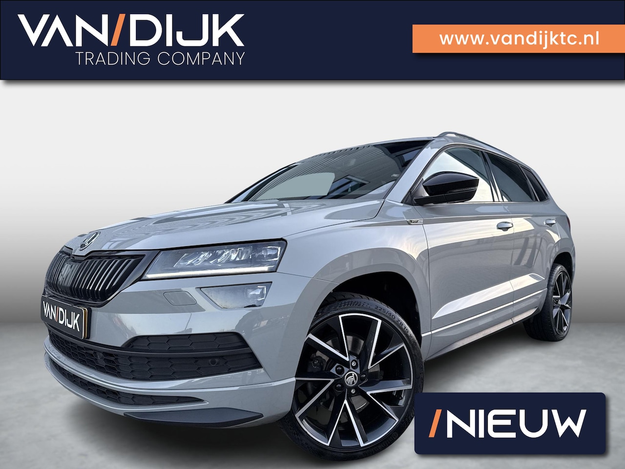 Skoda Karoq - 1.5 TSI ACT Sportline Business 150PK ✓Virtual Cockpit ✓Full LED ✓Navigatie Full Map ✓Camer - AutoWereld.nl