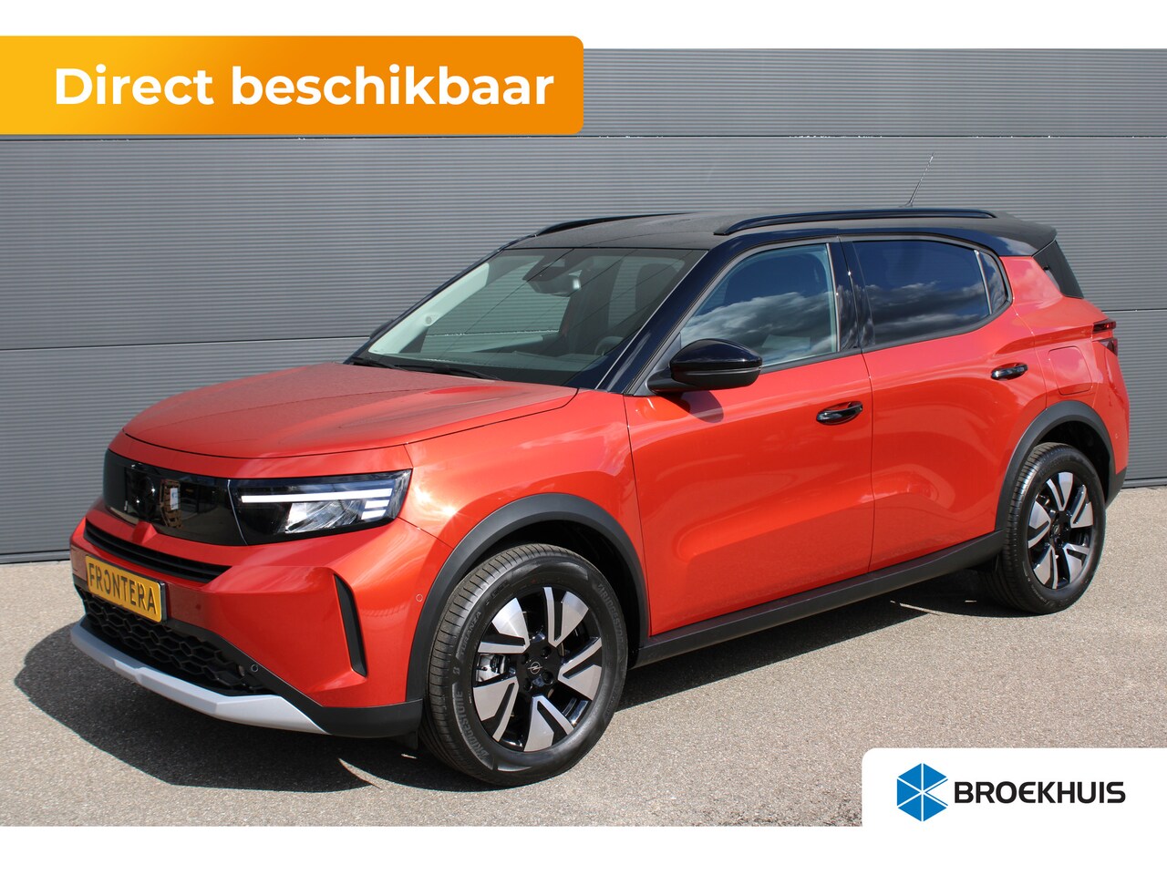 Opel Frontera - GS - Electric | 11 kW boordlader | 17" Lichtmetalen velgen in Zwart met 215/60 R17 banden - AutoWereld.nl