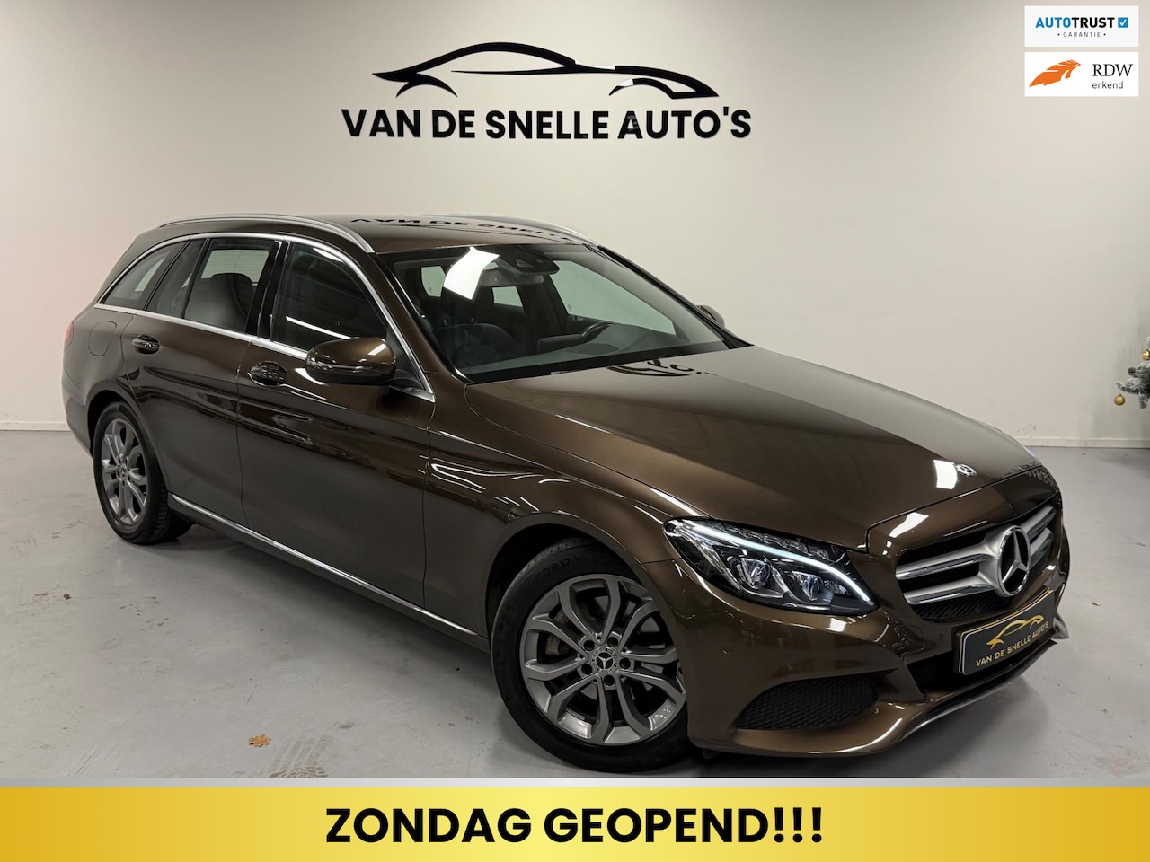 Mercedes-Benz C-klasse Estate - 200 Premium Plus NIEUWSTAAT/ONDERHOUDSHISTORIE - AutoWereld.nl