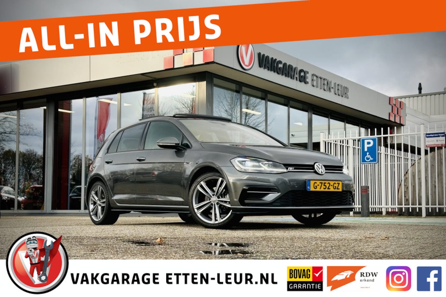 Volkswagen Golf - 1.5 TSI Highline Business R-Line 150PK | PANO | CAMERA | ADAPTIV - AutoWereld.nl
