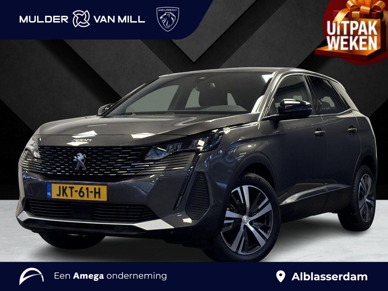 Peugeot 3008 - Allure Pack Business 1.2 Hybrid 145pk e-DCS6 | KEYLESS ENTRY | STOELVERW. | NAVI | CAMERA - AutoWereld.nl