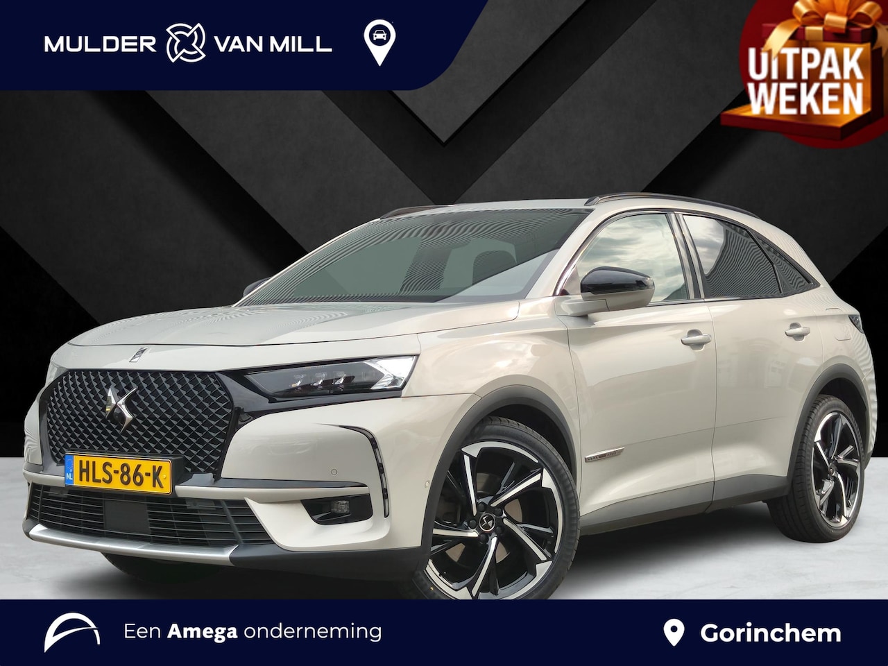 DS 7 Crossback - Louvre e-Tense PHEV Hybrid4 300pk 4x4 e-EAT8 | SCHUIF/KANTELDAK | NAPPA LEDER | HANDSFREE - AutoWereld.nl