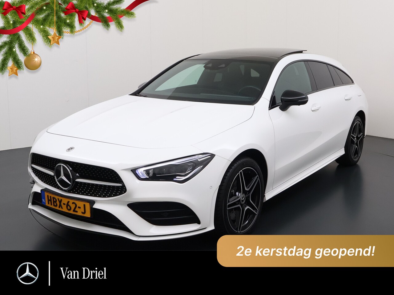Mercedes-Benz CLA-klasse Shooting Brake - 250 e AMG Line | Pano 360 Camera Sfeer Night - AutoWereld.nl