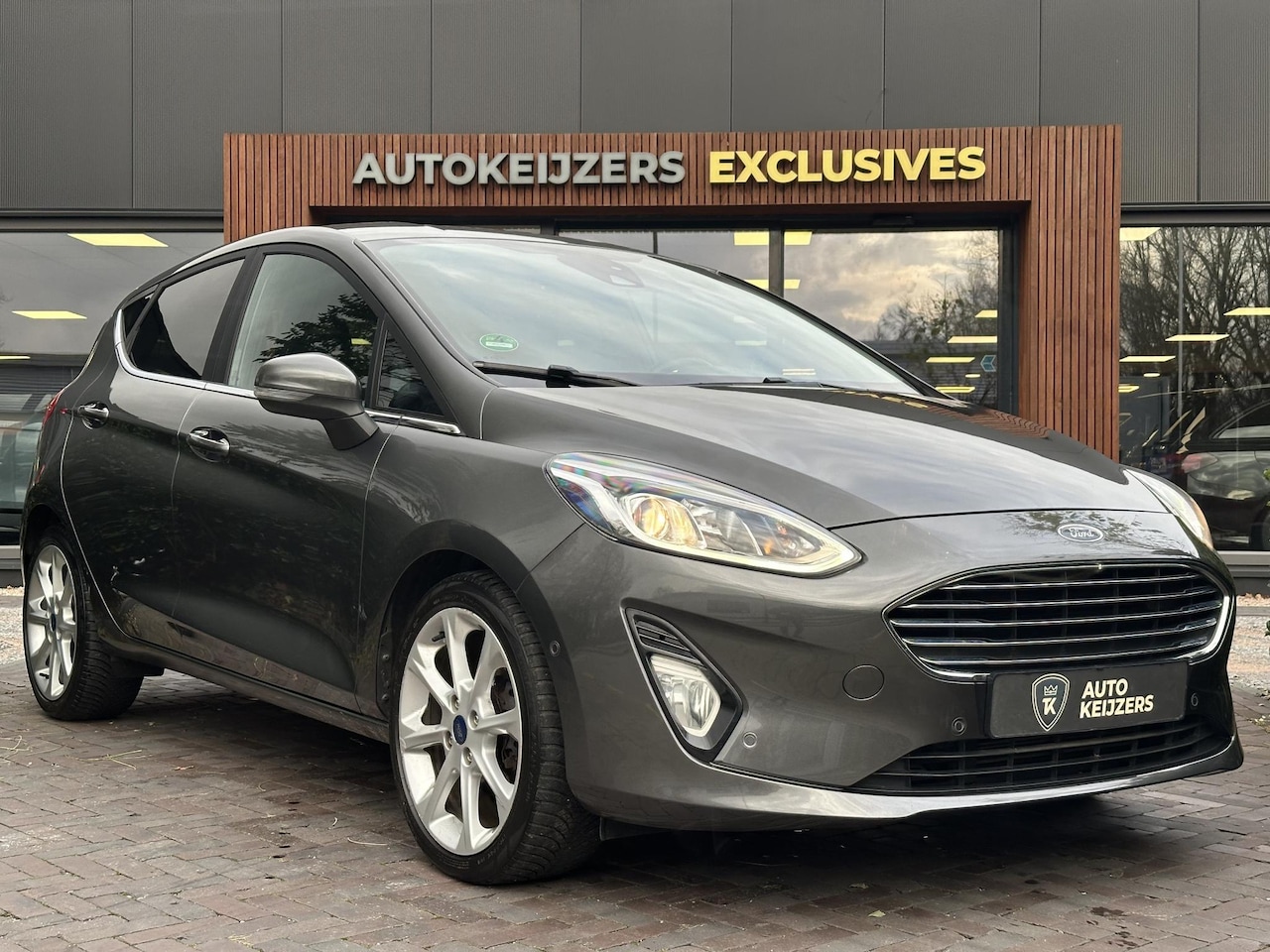 Ford Fiesta - 1.0 EcoBoost Titanium Navigatie DAB+ Bang & Olufsen Stuurverw. 17''LM - AutoWereld.nl