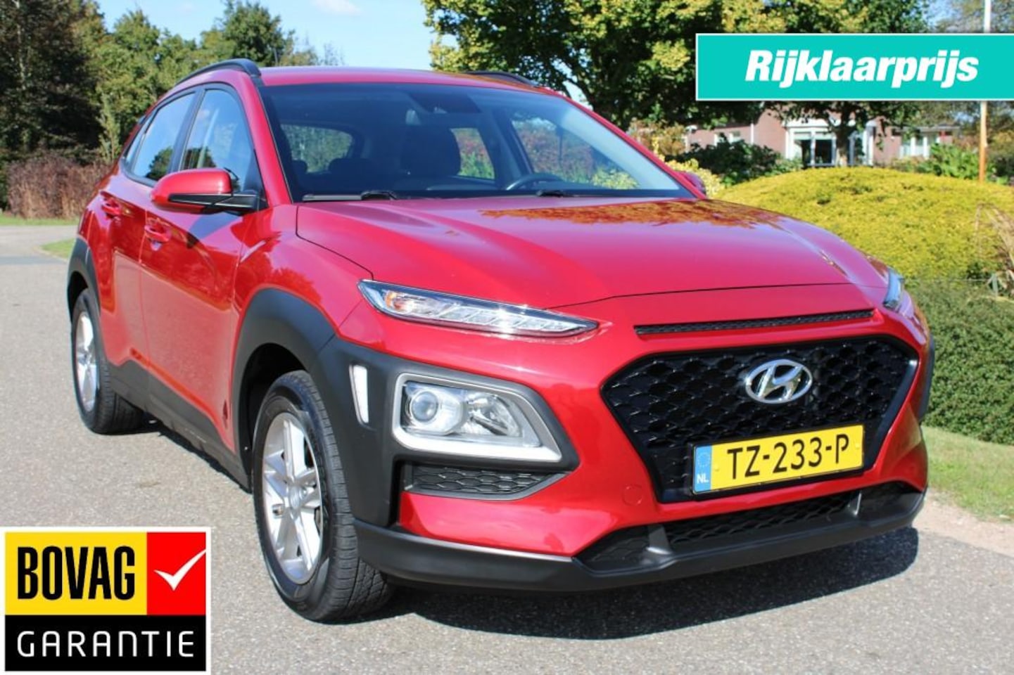 Hyundai Kona - 1.0T 120pk Essence ECC/android-carplay/cruise/navi/camera/trekhaak - AutoWereld.nl