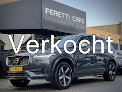 Volvo XC90 - 2.0 T8 AUT8 R-DESIGN TWIN ENGINE AWD 7PERS PANODAK LEDER NAVI DIGI-DASH LED 21 INCHE-LMV P